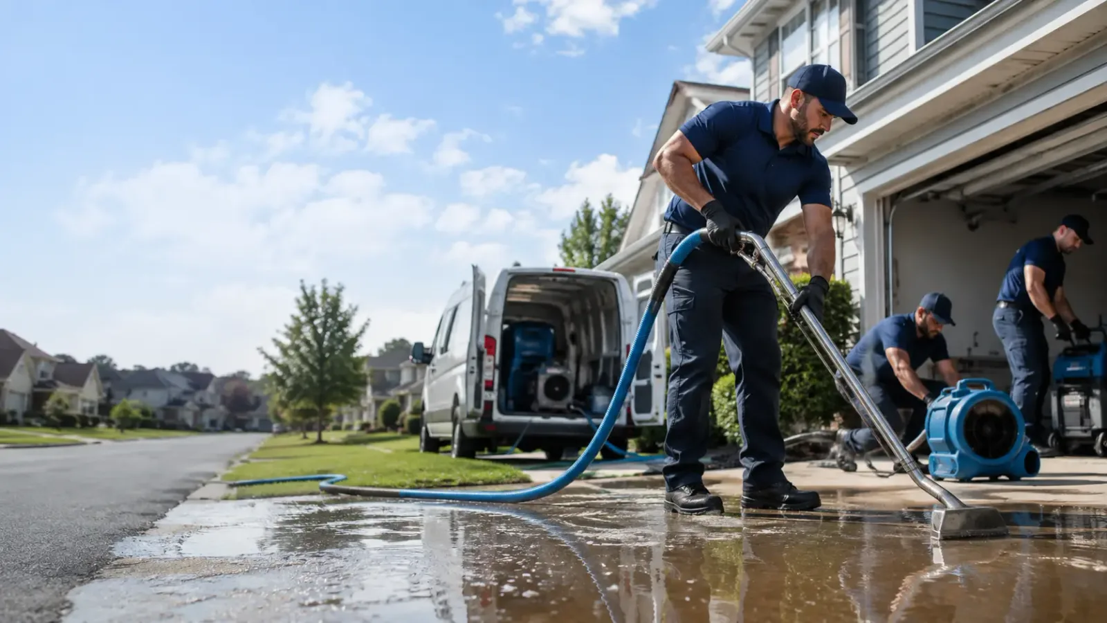 Flood Damage Restoration in Whitsett, TX